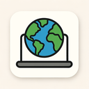 icon_geography_laptop_minimalist icon preview