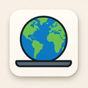 icon_geography_laptop_modern icon preview