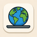 icon_geography_laptop_rounded icon preview