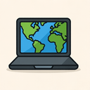 icon_geography_laptop_sharp_edges icon preview