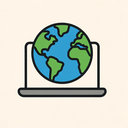 icon_geography_laptop_thin icon preview