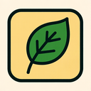 icon_geography_leaf_bold icon preview