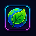 icon_geography_leaf_cyberpunk icon preview