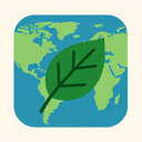 icon_geography_leaf_flat_design icon preview