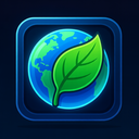 icon_geography_leaf_futuristic icon preview