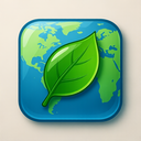 icon_geography_leaf_glassy icon preview