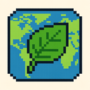 icon_geography_leaf_pixel_art icon preview