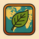 icon_geography_leaf_retro icon preview