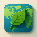 icon_geography_leaf_shadow_effect icon preview