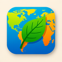 icon_geography_leaf_vibrant_colors icon preview