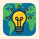 icon_geography_light_bulb_geometric icon preview