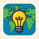 icon_geography_light_bulb_iconic icon preview