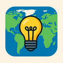 icon_geography_light_bulb_modern icon preview