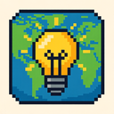 icon_geography_light_bulb_pixel_art icon preview