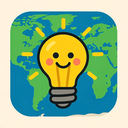icon_geography_light_bulb_playful icon preview