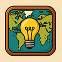 icon_geography_light_bulb_retro icon preview