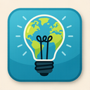 icon_geography_light_bulb_transparent icon preview