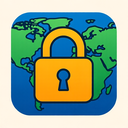 icon_geography_lock_abstract icon preview