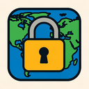 icon_geography_lock_bold icon preview