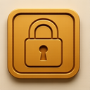 icon_geography_lock_embossed icon preview