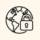 icon_geography_lock_line_art icon preview