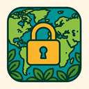 icon_geography_lock_organic_pattern icon preview