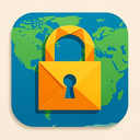 icon_geography_lock_origami icon preview