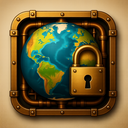 icon_geography_lock_steampunk icon preview