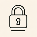 icon_geography_lock_thin icon preview