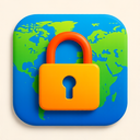 icon_geography_lock_vibrant_colors icon preview