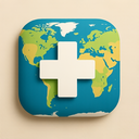 icon_geography_medical_cross_elegant icon preview