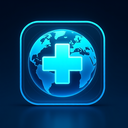 icon_geography_medical_cross_futuristic icon preview
