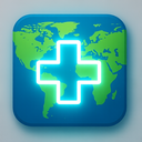 icon_geography_medical_cross_glow_effect icon preview