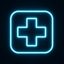 icon_geography_medical_cross_neon icon preview