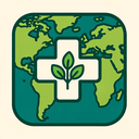icon_geography_medical_cross_organic_pattern icon preview