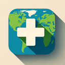 icon_geography_medical_cross_shadow_effect icon preview
