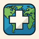 icon_geography_medical_cross_sharp_edges icon preview