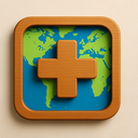 icon_geography_medical_cross_wooden icon preview
