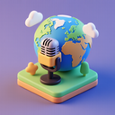 icon_geography_microphone_3d_isometric icon preview
