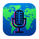 icon_geography_microphone_digital_glitch icon preview