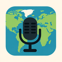 icon_geography_microphone_flat_design icon preview