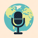 icon_geography_microphone_flat_pastel icon preview