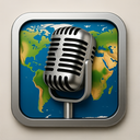 icon_geography_microphone_metallic icon preview