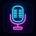 icon_geography_microphone_neon icon preview