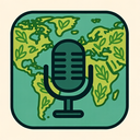 icon_geography_microphone_organic_pattern icon preview