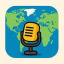 icon_geography_microphone_playful icon preview