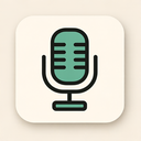 icon_geography_microphone_thin icon preview
