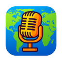 icon_geography_microphone_vibrant_colors icon preview