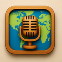 icon_geography_microphone_wooden icon preview