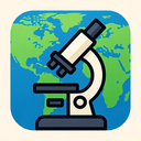icon_geography_microscope_abstract icon preview